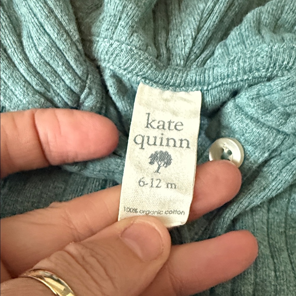 Kate Quinn Blue Hooded One Piece - Picture 3 of 3